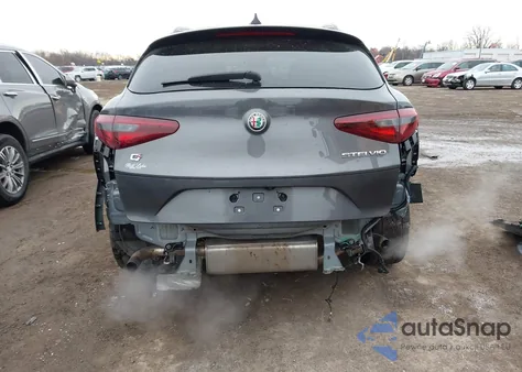 2018 Alfa Romeo Stelvio Ti Sport Awd из США, поврежденный, VIN ZASFAKNN5J7C00704